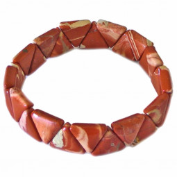 Bracelet en Jaspe Rouge