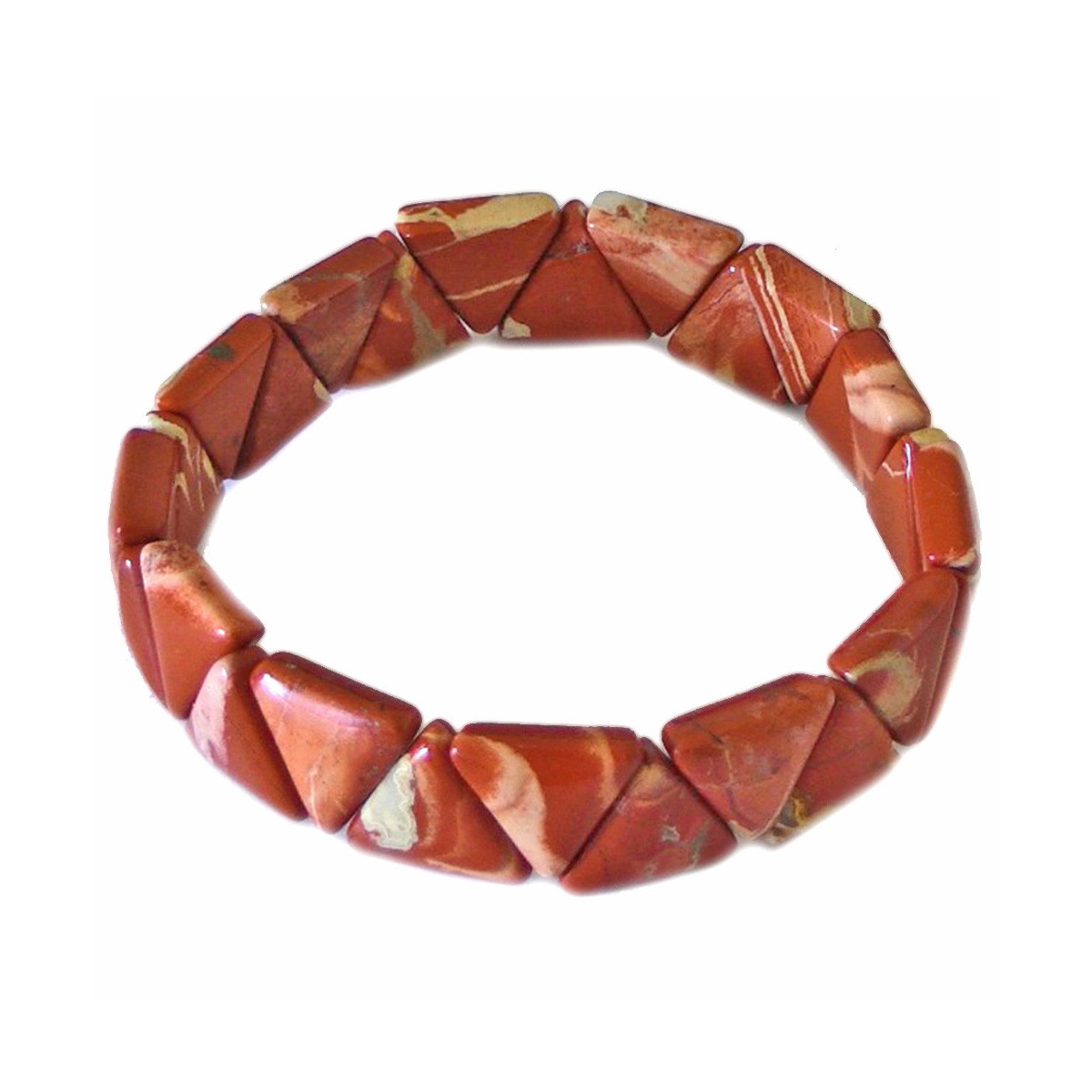 Bracelet en Jaspe Rouge
