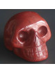 Crâne en Jaspe Rouge