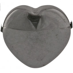 Pendentif Coeur en Hématite
