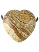 Pendentif Coeur en Jaspe Paysage