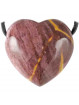 Pendentif Coeur en Jaspe Mokaïte