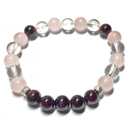 Bracelet Boules 3 Pierres