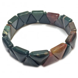 Bracelet en Jaspe Polychrome