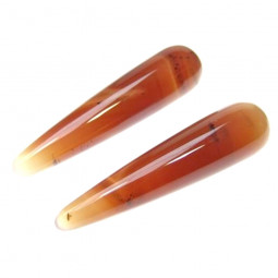 Bâton de massage en Cornaline