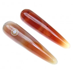 Bâton de massage en Cornaline