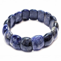 Bracelet Cabochons  en Sodalite