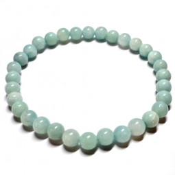 Bracelet Boules en Amazonite