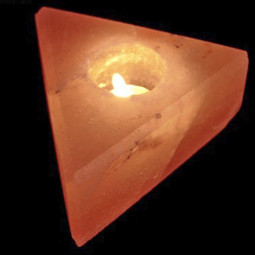 Photophore en Sel de l'Himalaya