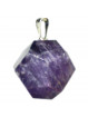 Pendentif Dodécaèdre en Améthyste