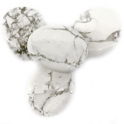 Galet Chakra de Howlite