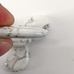 Galet Chakra de Howlite