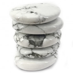 Galet Chakra de Howlite