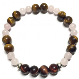 Bracelet Boules 3 Pierres