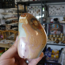 Forme libre en Jaspe Polychrome