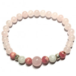 Bracelet Boules 3 Pierres