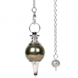 Pendule Séphoroton en Pyrite