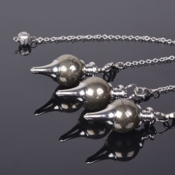 Pendule Séphoroton en Pyrite