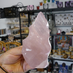 Forme libre en Quartz Rose