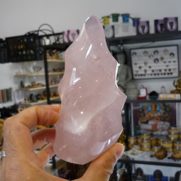 Forme libre en Quartz Rose