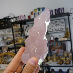 Forme libre en Quartz Rose