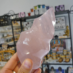Forme libre en Quartz Rose