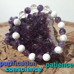 Bracelet Boules 3 Pierres