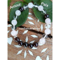 Bracelet Boules 3 Pierres