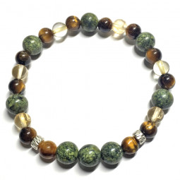 Bracelet Boules 3 Pierres