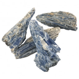 Bloc de Cyanite Brute Polie