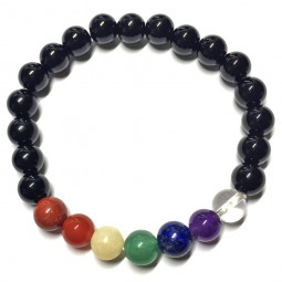 Bracelet Boules 7 Chakras