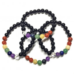Bracelet Boules 7 Chakras