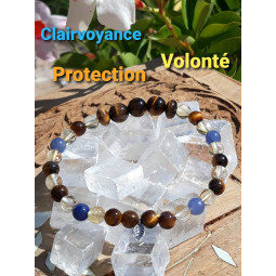 Bracelet Boules 3 Pierres