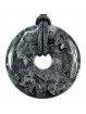Pendentif en Larvikite - Forme Donut