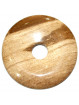 Pendentif en Bois Fossile - Forme Donut