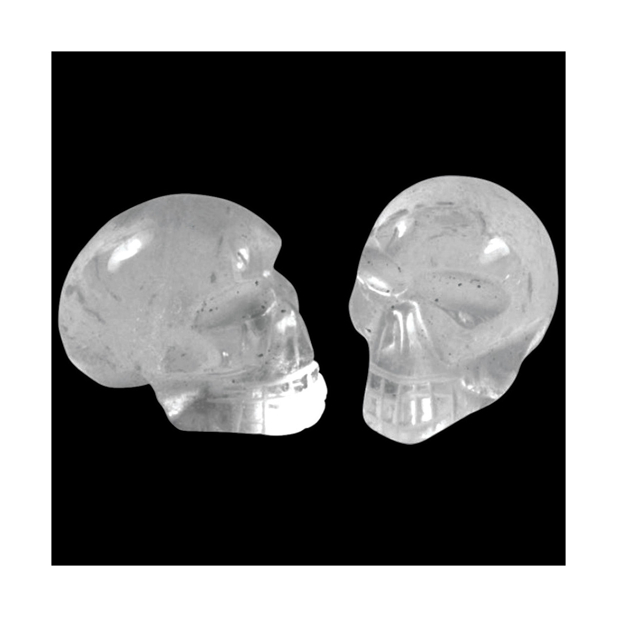 Crâne en Cristal de Roche