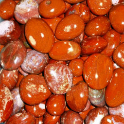 Galet de Jaspe Rouge