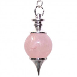 Pendule Séphoroton en Quartz Rose