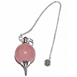 Pendule Séphoroton en Quartz Rose