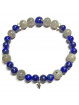 Bracelet en Labradorite & Lapis-Lazuli