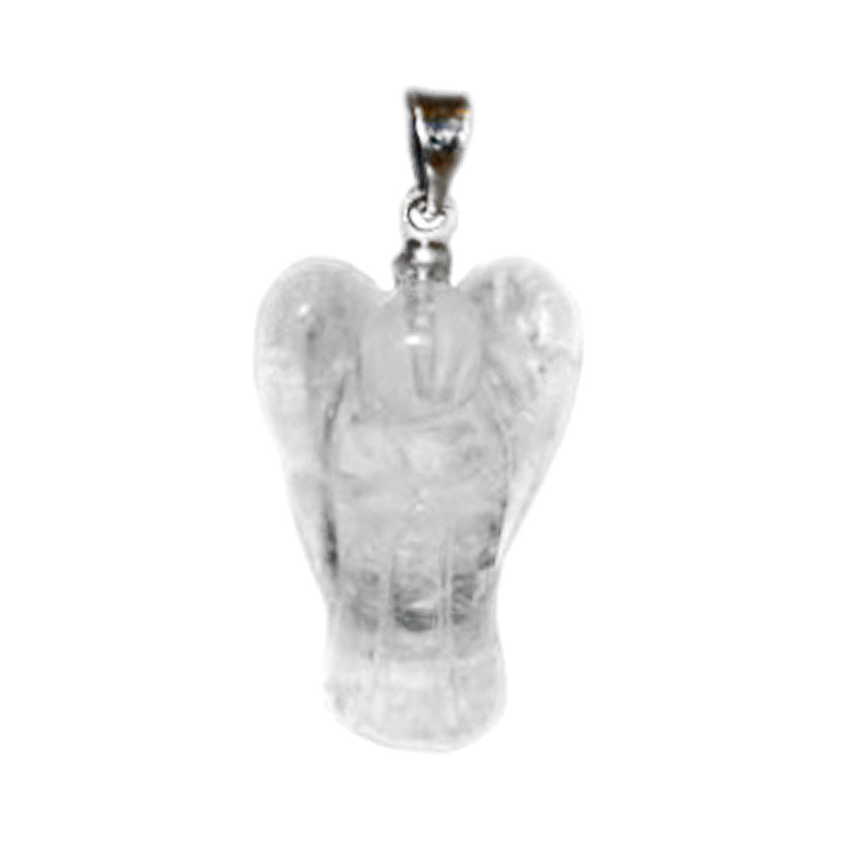 Pendentif Ange en Cristal de Roche