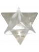 Merkaba en Cristal de Roche 56mm