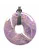 Pendentif en Améthyste - Donut de 30 mm