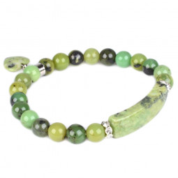 Bracelet Charme en Chrysoprase