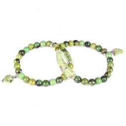 Bracelet Charme en Chrysoprase