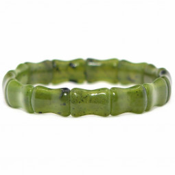 Bracelet Bamboo en Serpentine