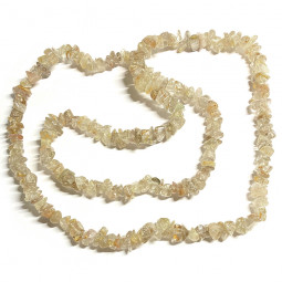 Collier Baroque en Quartz Rutile