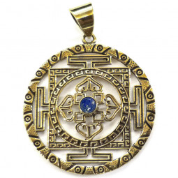 Pendentif Tibétain en Bronze