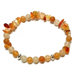 Bracelet en Cornaline