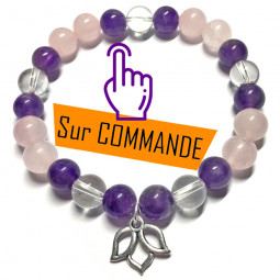 Bracelet Boules 3 Pierres